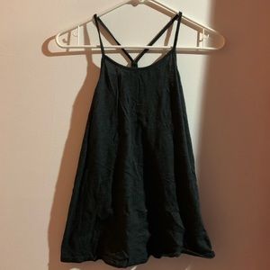Flowy strappy tank top